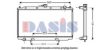 AKS DASIS 071450N Radiator, engine cooling